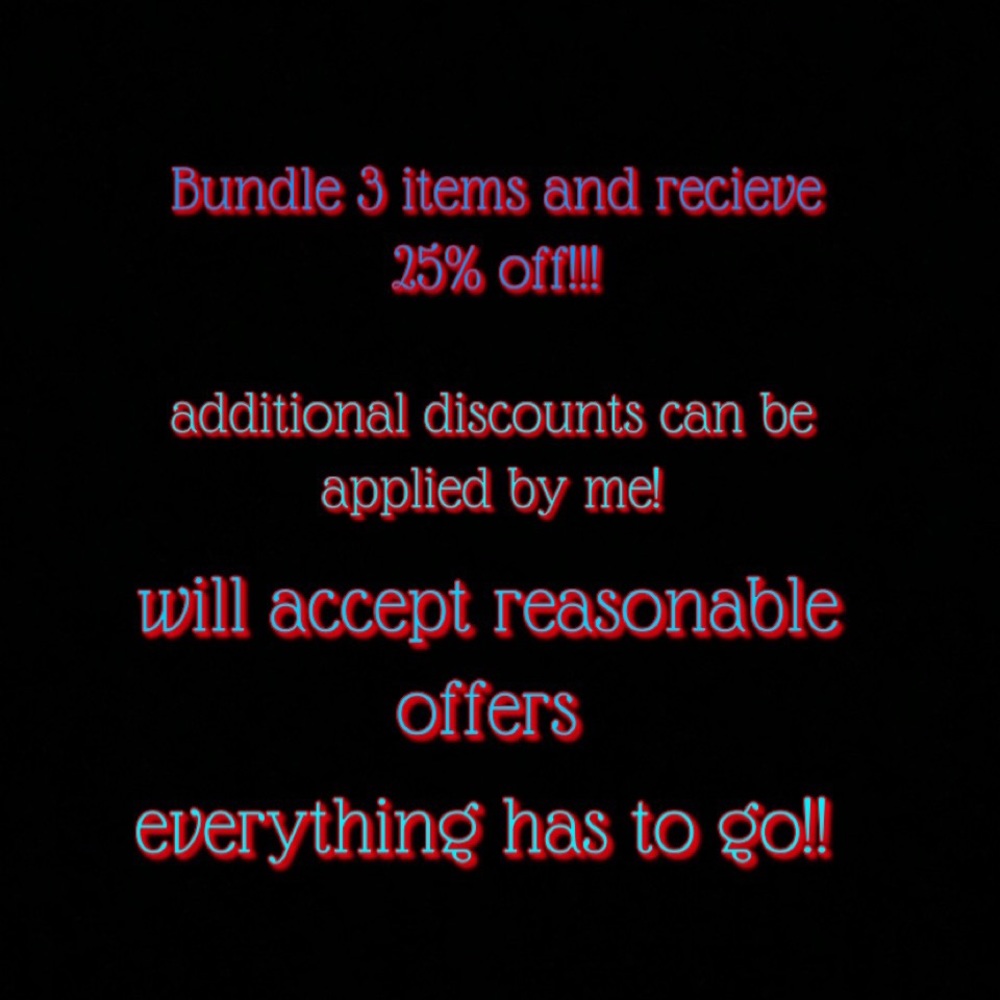 Everything must go!!!